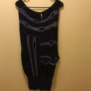 COPY - 🟣Free People Boho Distressed Sweater Tunic Sz. XS